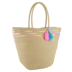 Women Straw Beach Bags Ladies Fashion Shoulder Bag Hand Bag Women Tote Bag