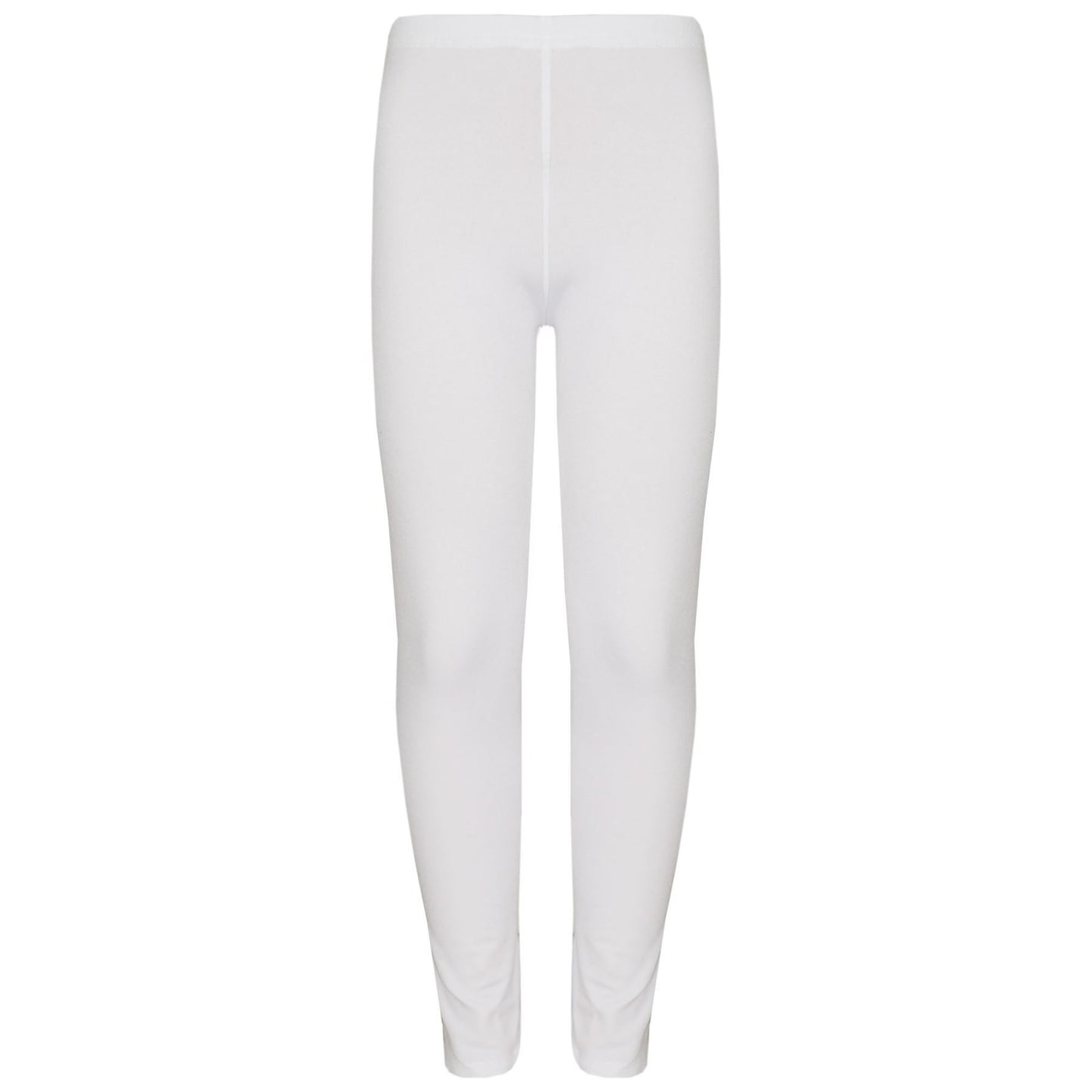 Gilrs Legging Kids Plain Color School Fashion Dance Leggings New Age 5-13 Years