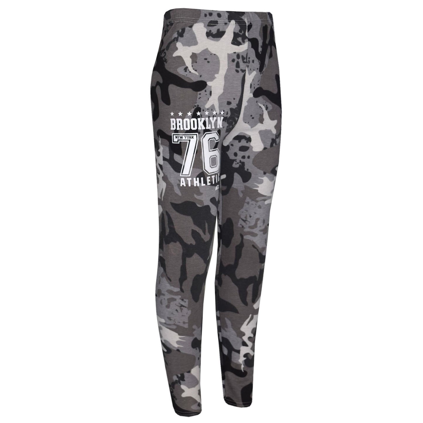 Girls Top Kids Designer's Brooklyn 76 Athletic T Shirt Top & Legging Set 7-13 Yr