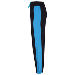 Kids Boys Girls Joggers Contrast Panel Jogging Pants  Casual Trousers 5-13 Years
