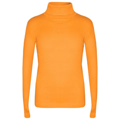 Kids Girls Polo Neck T Shirt Thick Cotton Turtleneck Jumper Long Sleeve Top 2-13