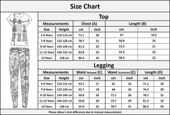 Girls Tops Kids Selfie Print Trendy T Shirt Top & Fashion Legging Set 7-13 Years