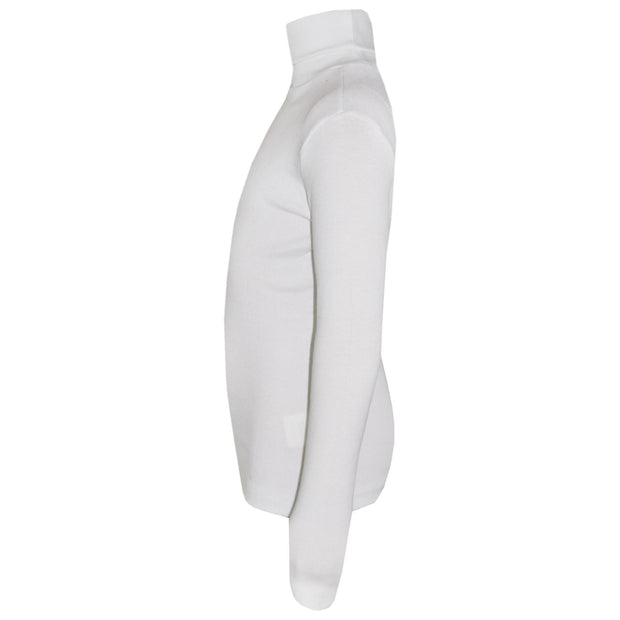 Kids Girls Polo Neck T Shirt Thick Cotton Turtleneck Jumper Long Sleeve Top 2-109