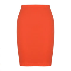 Kids Girls Plain Pencil Skirt Trendy Summer Clothing Sets Age 5-13 Years
