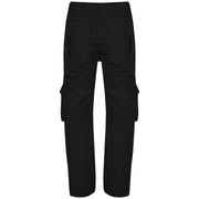 A2Z 4 Kids Boys Trouser Designer Youth BDU Ranger 6-Pocket Black Combat Cargo Trousers Fashion Jogging Pants New Age 5 6 7 8 9 10 11 12 13 Years