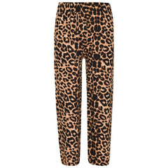 Kids Girls Palazzo Flared Wide Leg Pants Baggy Legging Loose Summer Trouser 7-13