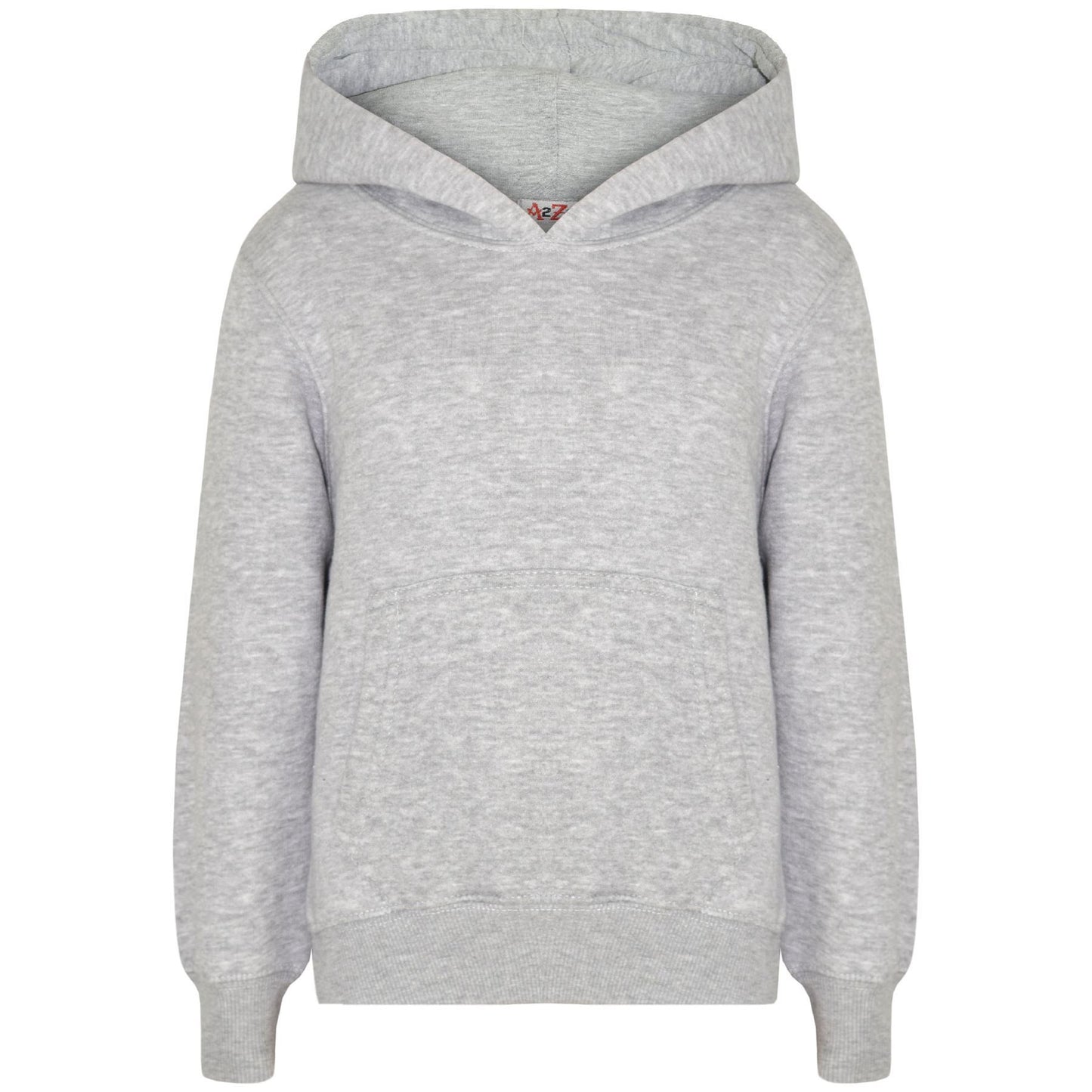 A2Z 4 Kids Girls Boys Sweat Shirt Tops Designer's Casual Plain Grey Pullover Sweatshirt Fleece Hooded Jumper Coats New Age 2 3 4 5 6 7 8 9 10 11 12 13 Years