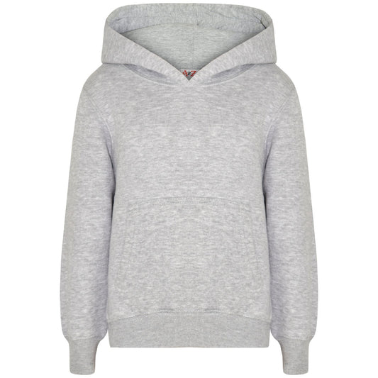 A2Z 4 Kids Girls Boys Sweat Shirt Tops Designer's Casual Plain Grey Pullover Sweatshirt Fleece Hooded Jumper Coats New Age 2 3 4 5 6 7 8 9 10 11 12 13 Years