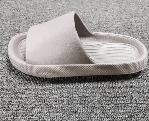Mens Womens Slides Cloud Slippers Summer Non-Slip Thick Sole Open Toe Sandals