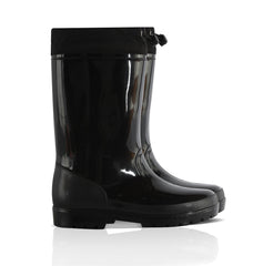 Kids Girls Boys Wellies Wellington Twin Tread Rainboot Non Slip Waterproof Shoes