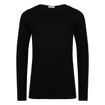 A2Z 4 Kids Girls Plain Long Sleeve T Shirt Soft Feel PE School Activewear Shirts