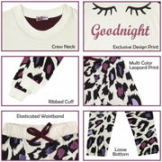 Kids Girls Good Night Print Pyjamas Set - A2Z 4 Kids