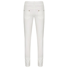 Kids Skinny Jeans Girls Stretchy Jeggings Fit Pants Coloured Trousers 5-13 Years