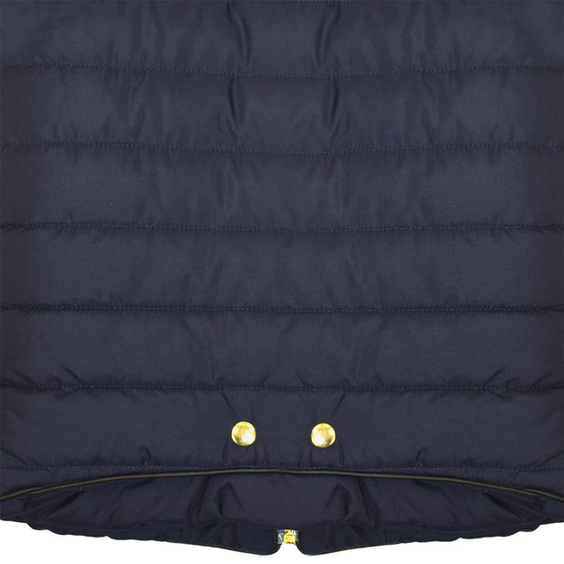 A2Z 4 Kids Kids Girls Boys Designer's Navy Sleeveless Hooded Padded Quilted Puffer Bubble Gilet Bodywarmer Jackets 5 6 7 8 9 10 11 12 13 Years