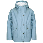 PU Raincoat Jacket Windbreaker Waterproof Parka Hooded For Girls Boys Age 5-13 Years
