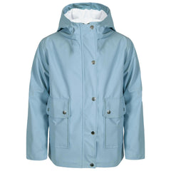 PU Raincoat Jacket Windbreaker Waterproof Parka Hooded For Girls Boys Age 5-13 Years