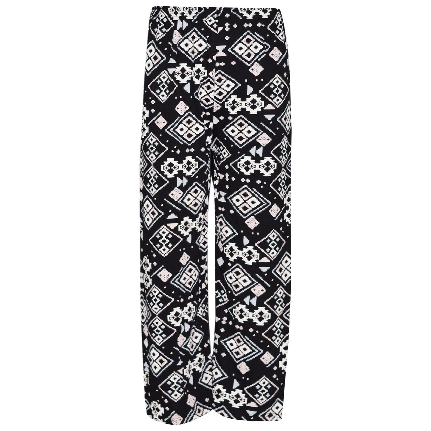 Kids Girls Palazzo Flared Wide Leg Pants Baggy Legging Loose Summer Trouser 7-13