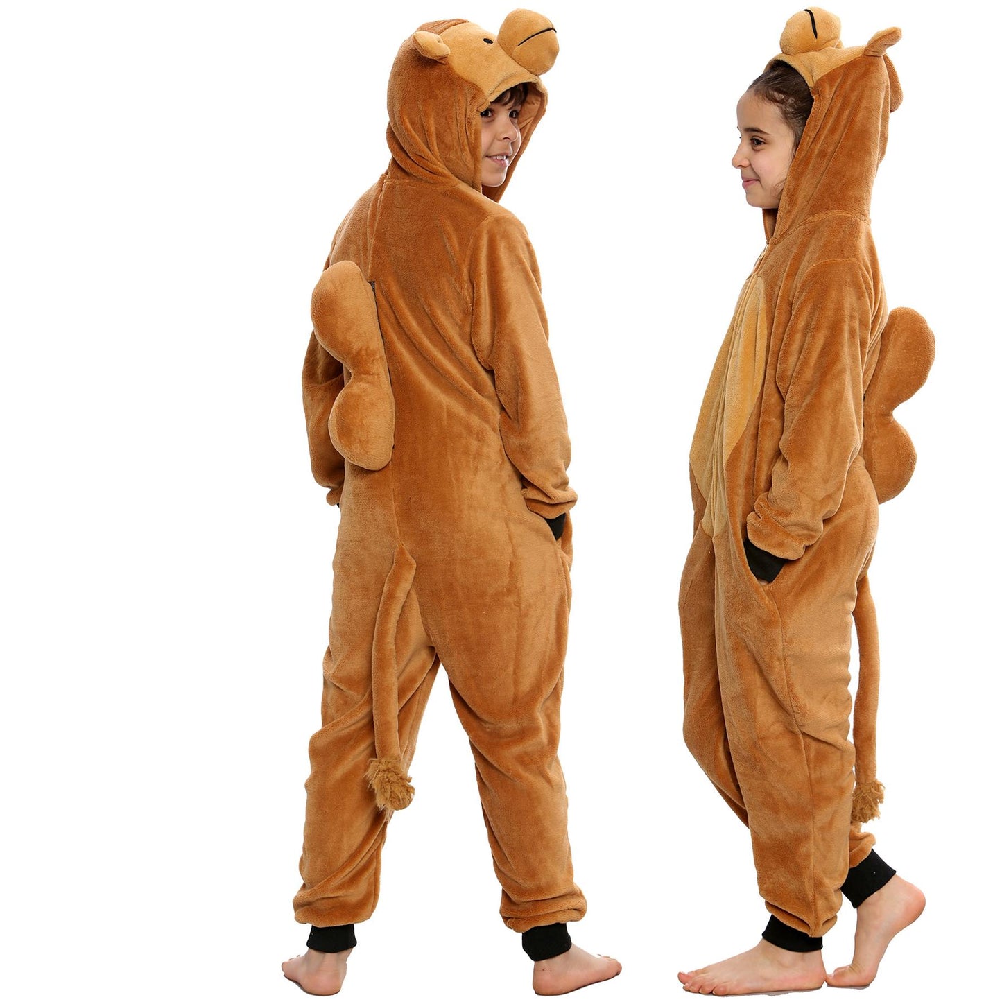Kids Fleece A2Z Onesie One Piece Jumpsuit Camel Costume Xmas Gift Boys Girls
