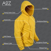 A2Z Mens Fleece Hoodie Pullover Hooded Sweatshirt Long sleeve S/M/L/XL/XXL/3XL/4XL