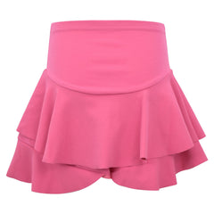 A2Z 4 Kids Girls High Waisted Ruffle Mini Skirt Double Layered Short Party Dress