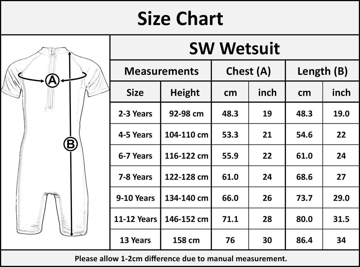 A2Z 4 Kids Girls One Piece Wetsuit UPF50+UV Surfing Swimming Swimwear Costume