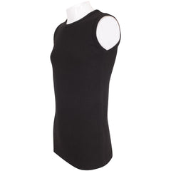 Kids Girls Ribbed Vest Top 100% Thick Cotton Fashion Tank Tops T Shirt 2-13 Year
