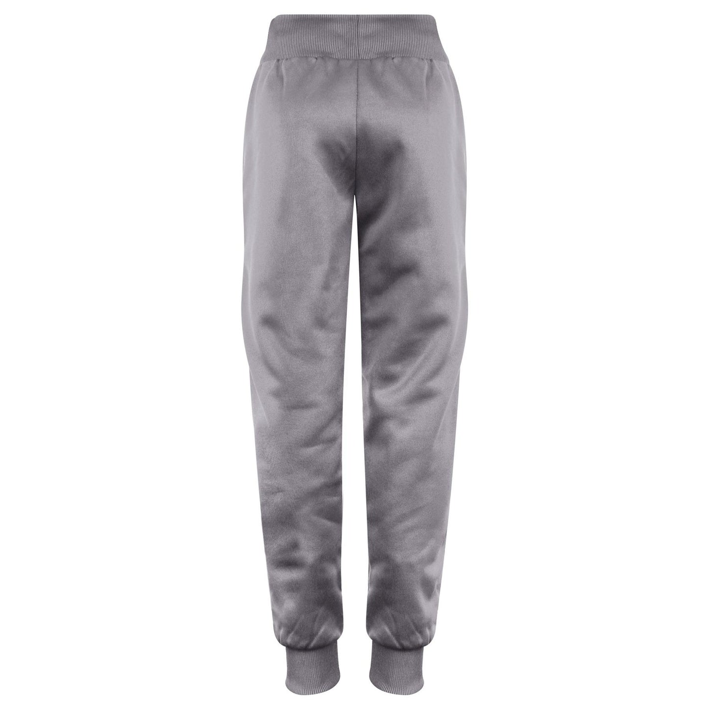 Kids Girls Boys Plain Tracksuit Hooded Sweat Hoodie Bottom Jog Suit Joggers 5-13