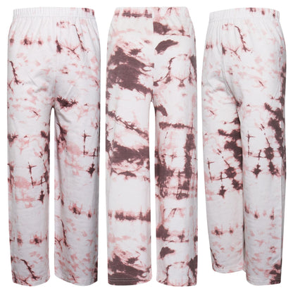 Kids Girls Palazzo Flared Wide Leg Pants Baggy Legging Loose Summer Trouser 7-13