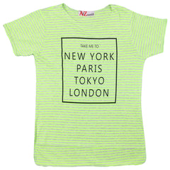Kids Girls T-Shirt Soft Tank Top Tees Casual Tops Children New Age 7-13 Years