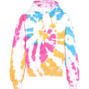 A2Z 4 Kids Girls Sweatshirt Tops Casual Tie Dye Multi Pullover Sweatshirt Fleece Hooded Jumper Coats New Age 5-6, 7-8, 9-10, 11-12 & 13 Years