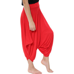 Kids Baggy Harem Trousers Ali Baba Style Tie Dye Yoga Casual Girls 5-13 Years