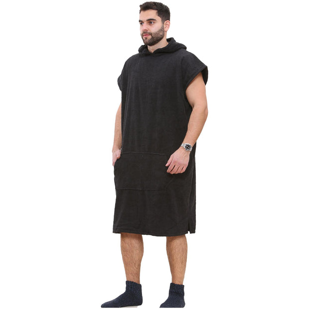 Adults Towel Poncho Bathrobe Ladies Gents Mens Gift - A2Z 4 Kids