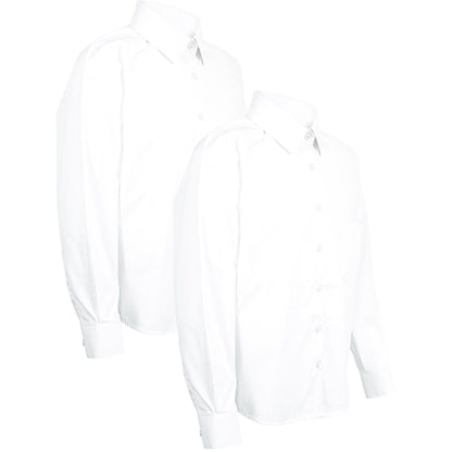 Kids Girls T Shirts Plain School Uniform Shirt Long Sleeves Soft Tank Top & Tees