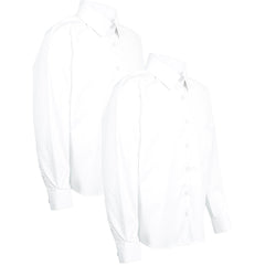 Kids Girls T Shirts Plain School Uniform Shirt Long Sleeves Soft Tank Top & Tees