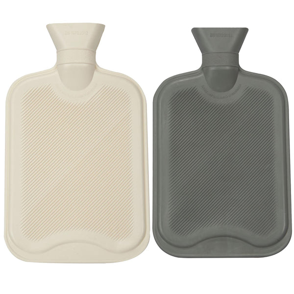 A2Z Hot Water Bottles Christmas Novelty 2L Fleece Cover Cosy Nights Heat Therapy