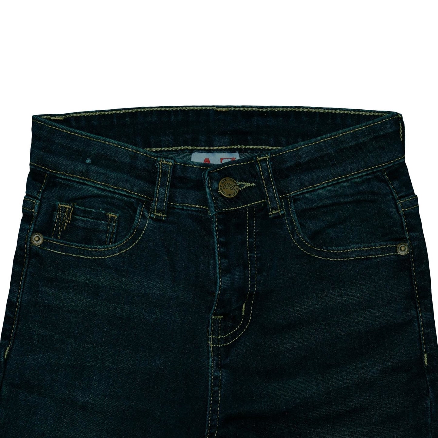 Kids Faded Denim Jeans Comfort Stretch Trousers Pants Boys Age 5-13 Years