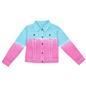 Kids Girls Fashion Denim Blue Jacket Long Sleeve Acid Wash Tie Dye Printed Gifts