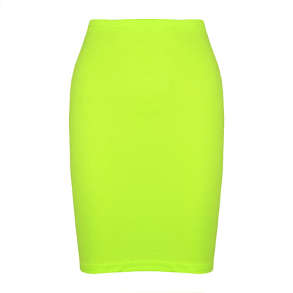 Kids Girls Plain Pencil Skirt Trendy Summer Clothing Sets Age 5-13 Years