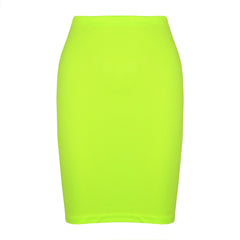 Kids Girls Plain Pencil Skirt Trendy Summer Clothing Sets Age 5-13 Years