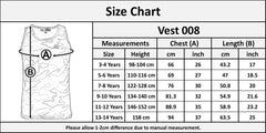 Kids Boys Camouflage Sports Vest Athletic Soft Feel Summer Tank Sleeveless Top