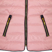 A2Z 4 Kids Girls Sleeveless Hooded Baby Pink Padded Quilted Puffer Bubble Gilet Bodywarmer Jackets For Girls Age 5-13 Years