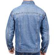 A2Z Mens Jacket Fashion Denim Jacket Jeans Long Sleeves Coat for Mens S To 3XL