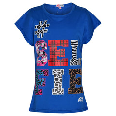 Girls Tops Kids Selfie Print Trendy T Shirt Top & Fashion Legging Set 7-13 Years