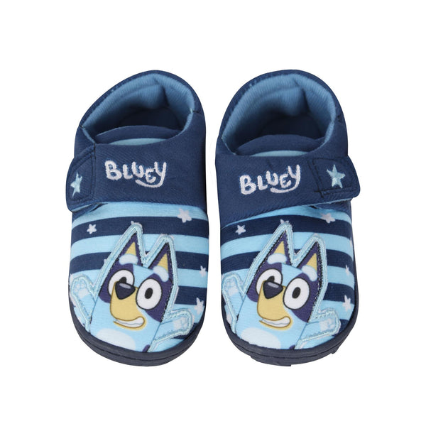 Kids Boys Slippers Bluey Bingo 3D Ears Officially Licensed Soft Warm Slipper