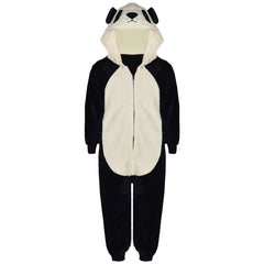 Kids Girls Boys A2Z Onesie One Piece Soft Fluffy Panda Halloween Costume 7-13 Yr