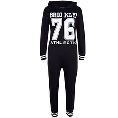 A2Z Onesie One Piece Kids Girls Boys Brooklyn Print Pyjamas Costume Gifts