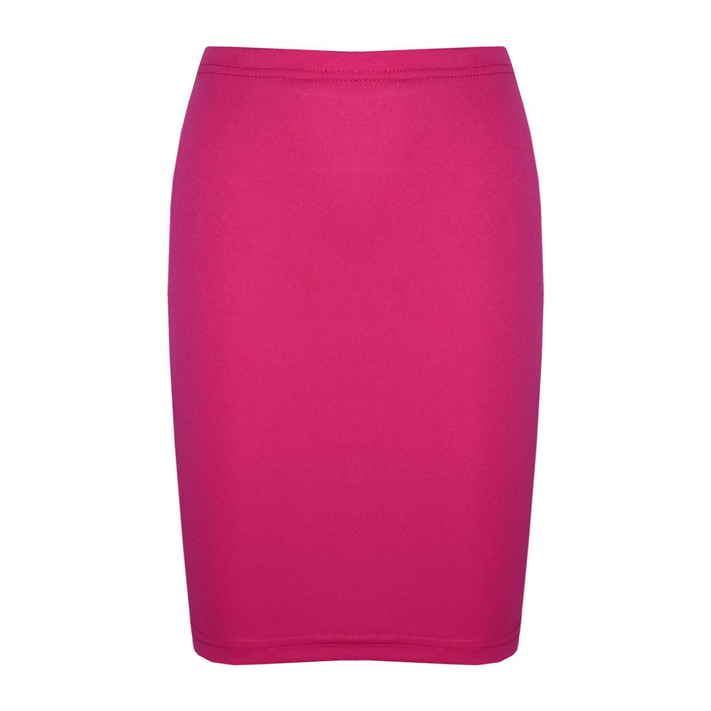 Kids Girls Plain Pencil Skirt Trendy Summer Clothing Sets Age 5-13 Years