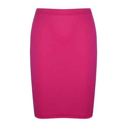 Kids Girls Plain Pencil Skirt Trendy Summer Clothing Sets Age 5-13 Years
