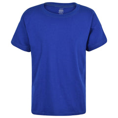 Girls Boys Pack of 10 Plain PE School T Shirts Lightweight Summer Soft Feel Top