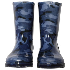 A2Z 4 Kids Boys Camouflage PVC Rain Boots Waterproof Mid-Calf Anti-Slip Wellies